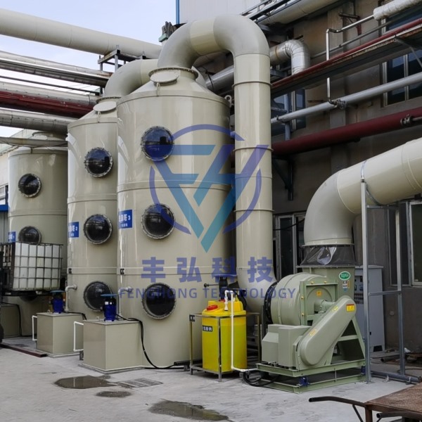山東某上市公司廢氣凈化項目竣工